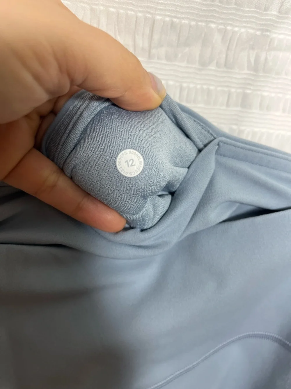 Lululemon light blue Groove High-Rise Split-Hem Flared Pant *Nulu Size 12 - Picture 12 of 14